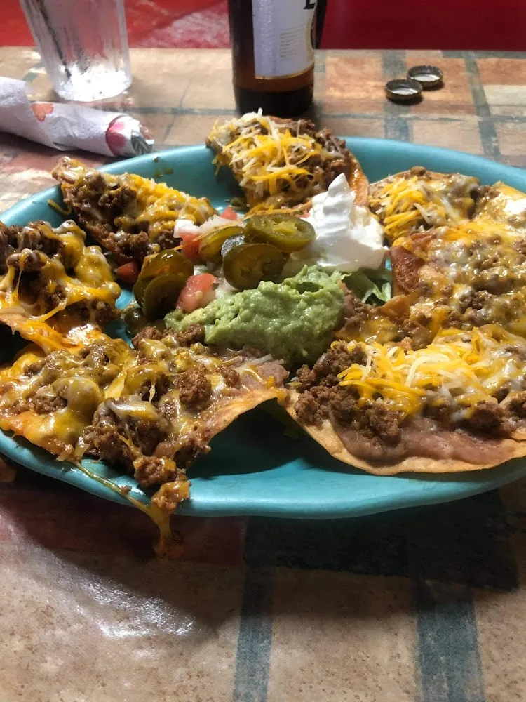 Beef and Cheese Nachos