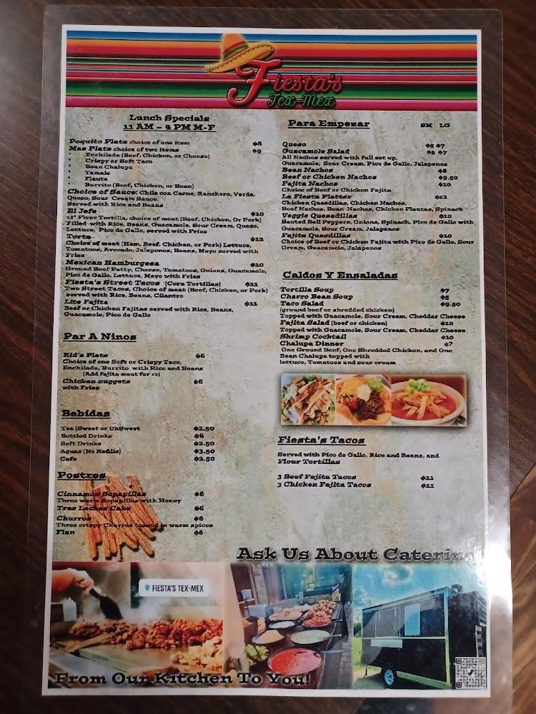 Fiesta's Tex Mex Kids Chicken Fingers